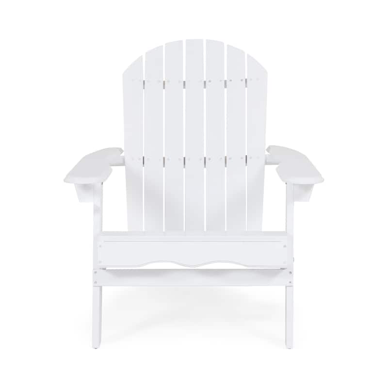 Hanlee Outdoor Rustic Acacia Wood Folding Adirondack Chair (Set of 2) by Christopher Knight Home