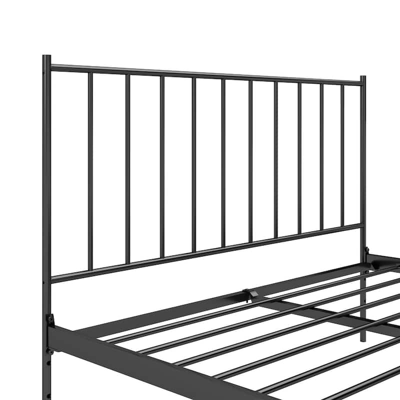 RealRooms Ares Adjustable Height Metal Bed Frame