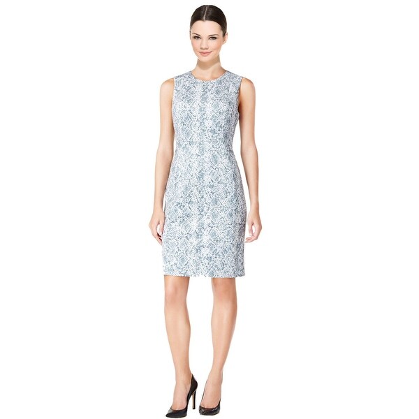 Calvin klein sheath dress online outlet khaki