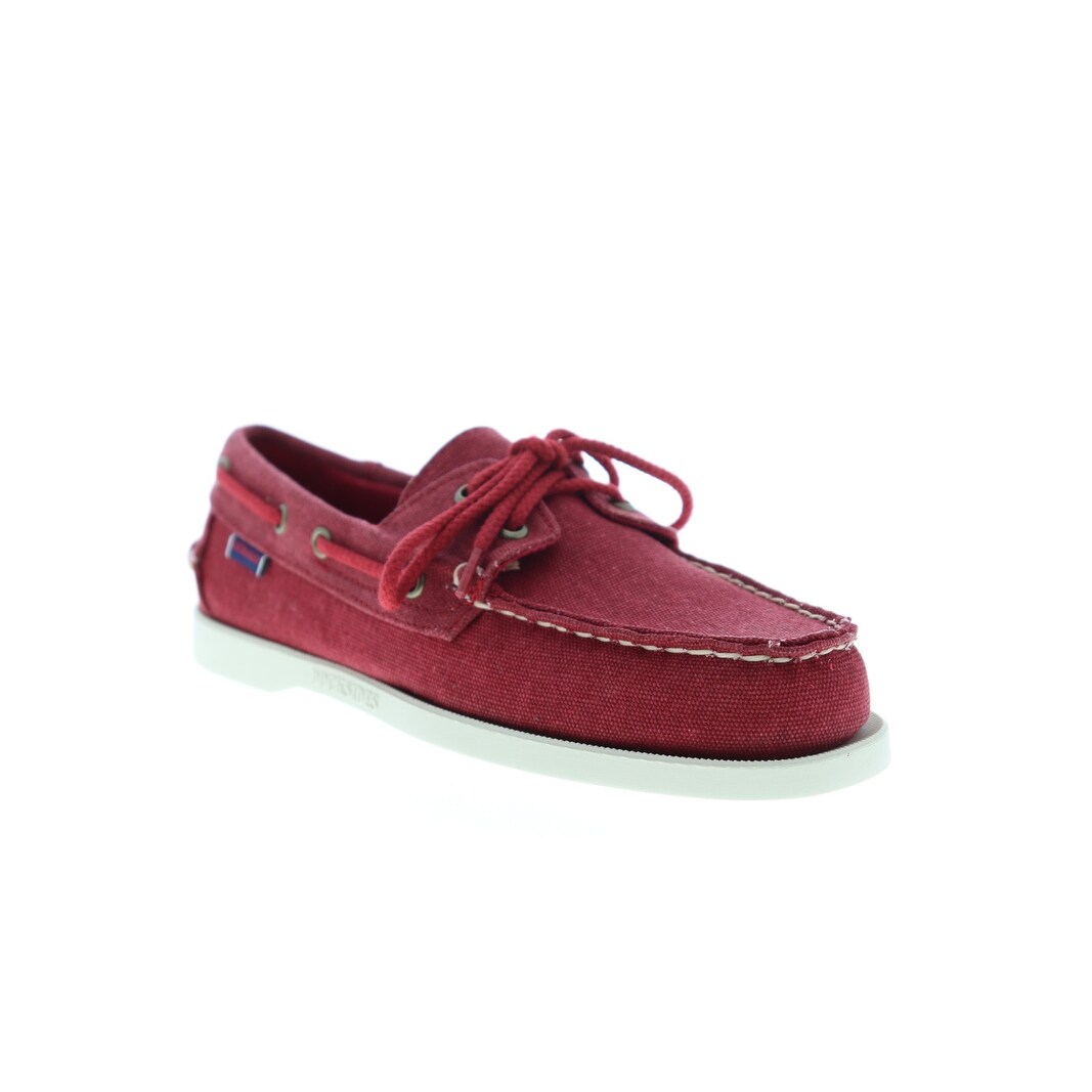 sebago canvas docksides