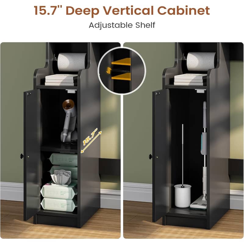 Over The Toilet Bathroom Storage Cabinet Toilet Storage Shelves