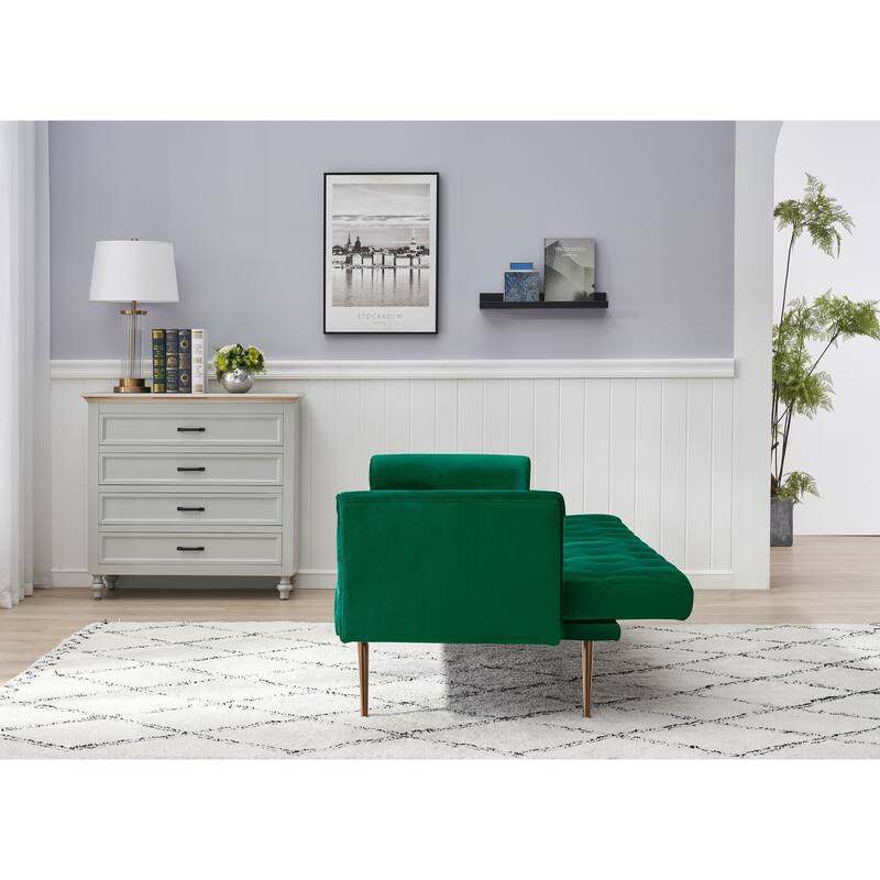 71" Convertible Double Folding Living Room Sofa Bed