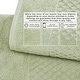 preview thumbnail 140 of 197, Linery & Co. Cotton Diamond Waffle Texture Bath Towels