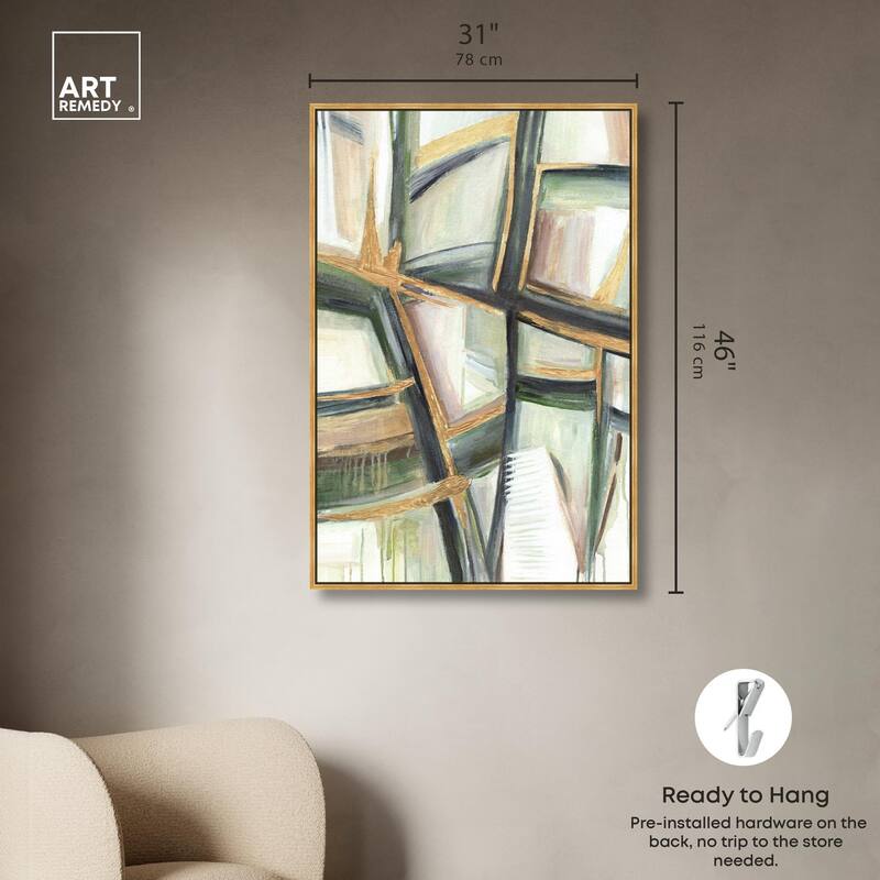 Majestic Vibes I Canvas by Art Remedy