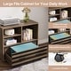 preview thumbnail 21 of 19, 62.2" Executive Desk with Mobile File Cabinet, L-Shaped Office Desk for Home Office