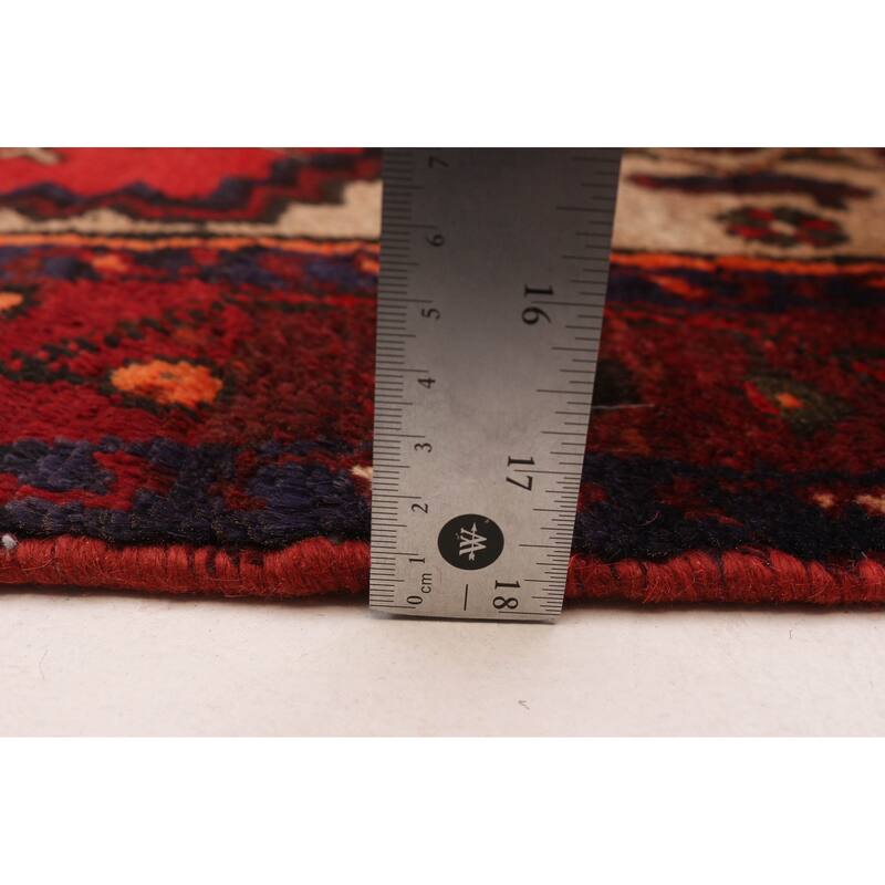 ECARPETGALLERY Hand-knotted Andelz Red Wool Rug - 3'6 x 6'2