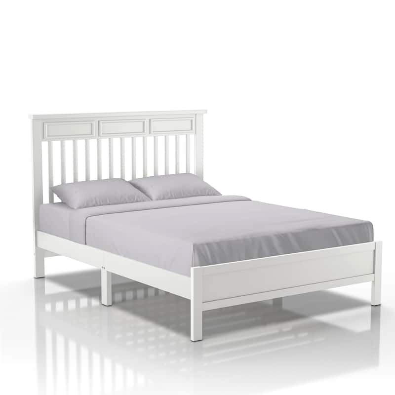 Furniture of America Amanda Traditional Slatted Full Size Platform Bed
