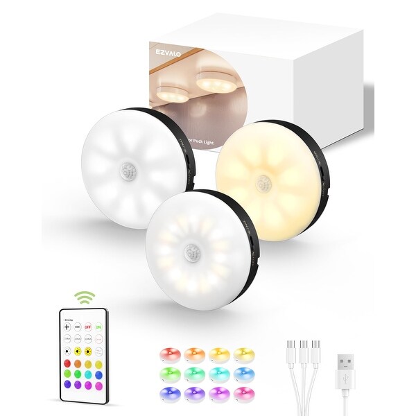 Motion activated puck lights outlet