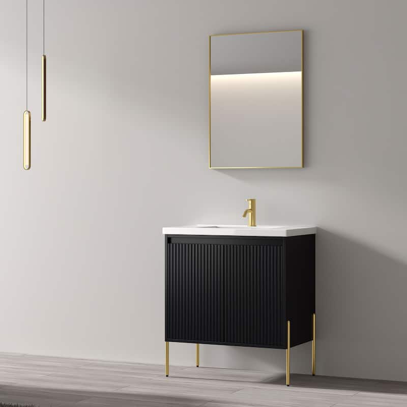 Ripple 30" Single Bathroom Vanity Kit (Assembly Required)
