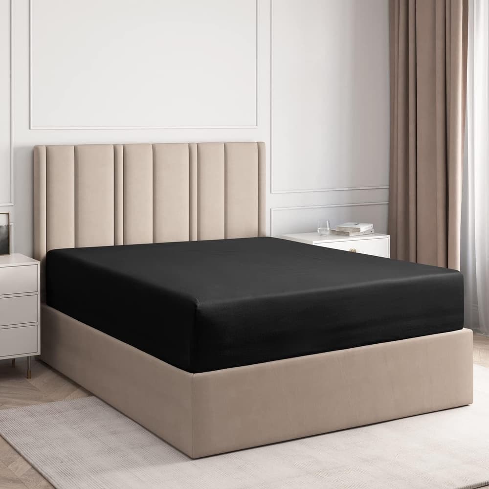 CGK Linens Microfiber 8" - 16" Deep Pocket Soft Fitted Sheet