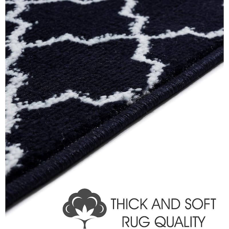 Sussexhome Non-Skid Safety, Slip Resistant Landing Rug - 2' x 3'