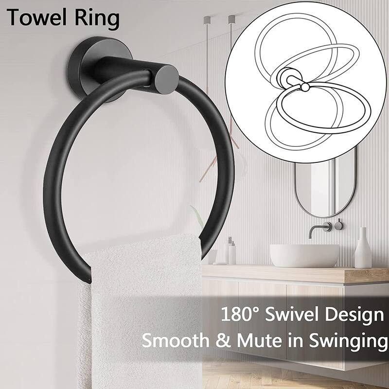 3 - Piece Bathroom Hardware Set