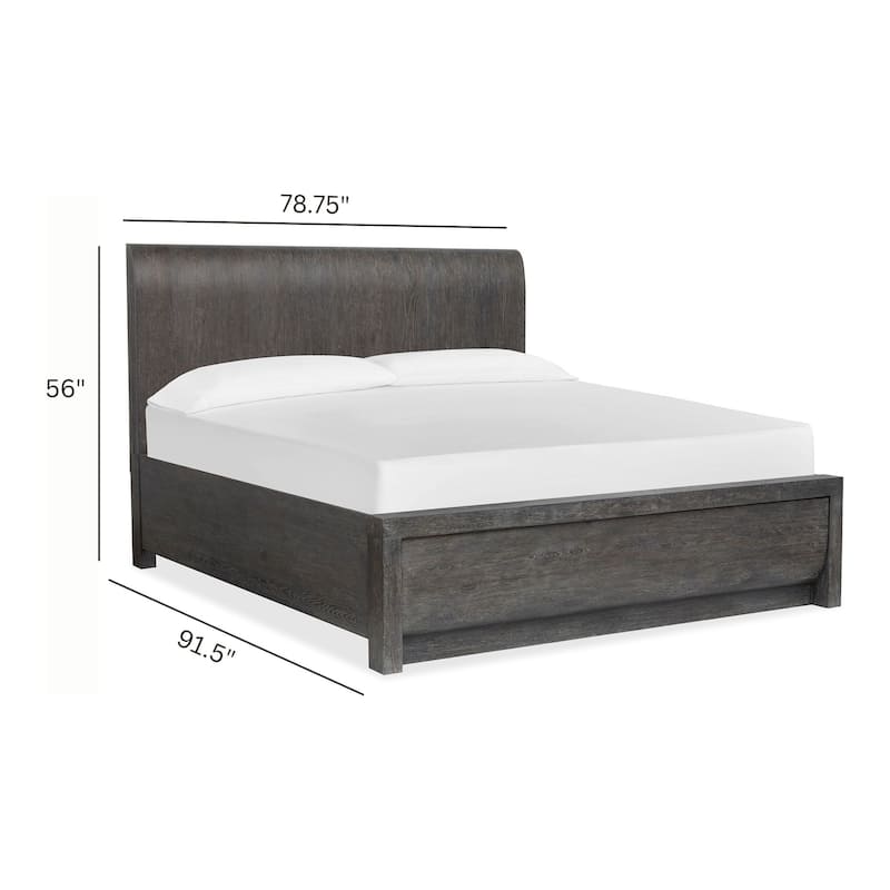 Magnussen Home Kinsley Black Heron Panel Bed