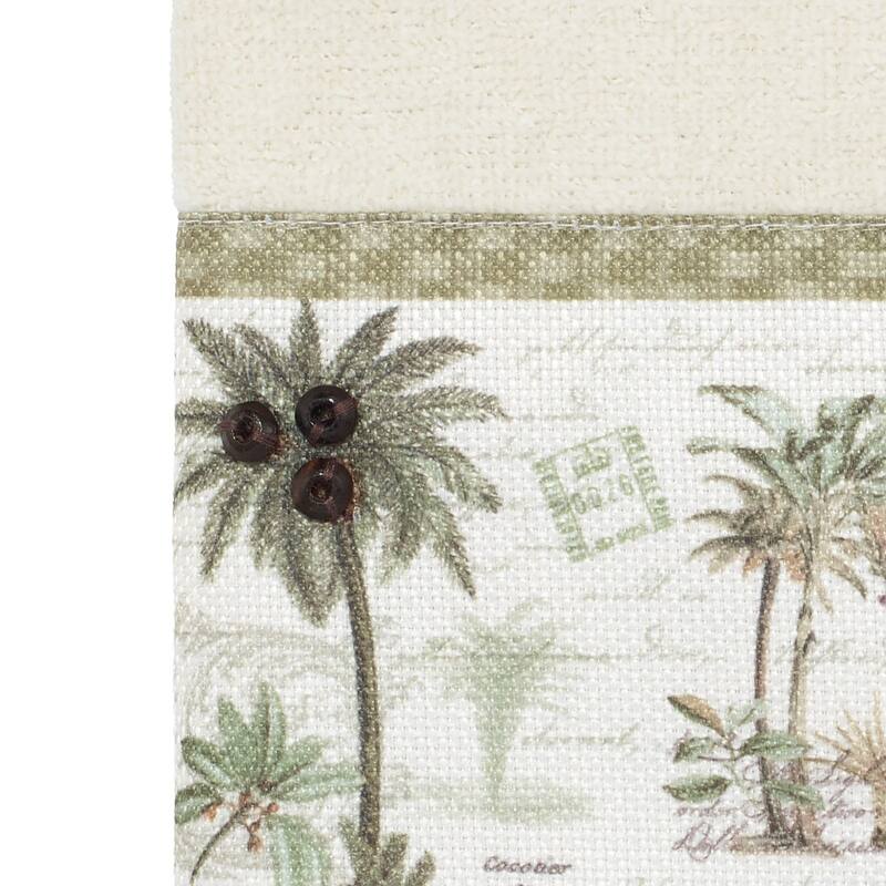 Avanti Colony Palm Washcloth