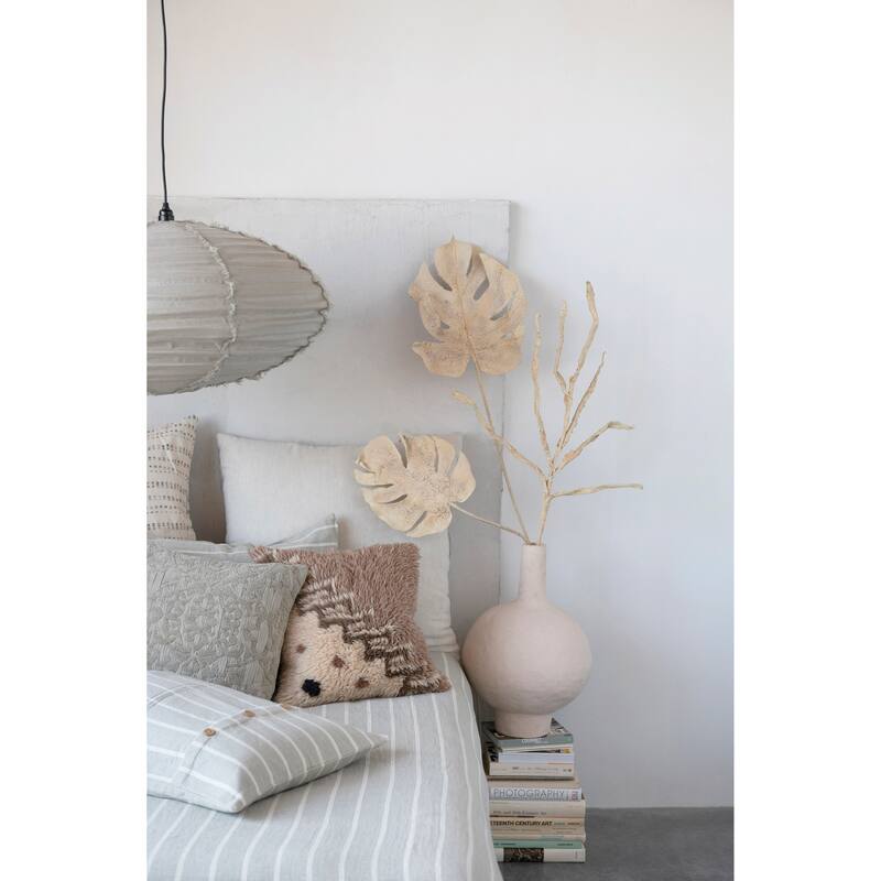 Woven Cotton Chenille Jacquard Pillow