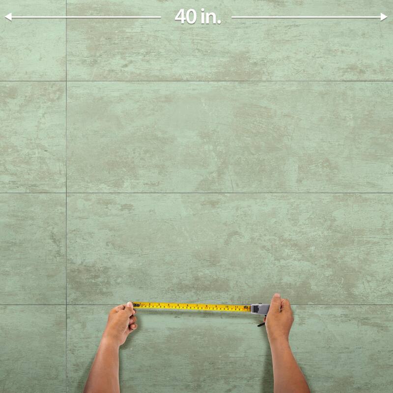 Merola Tile Habanera Verde 11-7/8" x 35-1/2" Ceramic Wall Tile