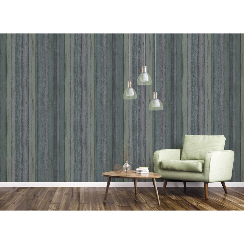 Galerie Wallcoverings Ambiance Nomed Stripe Design Vinyl on Non-woven Matte Wallpaper Roll