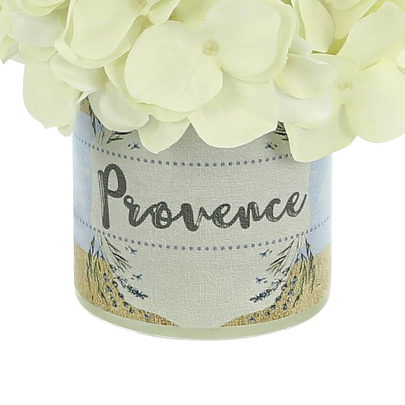 Hydrangea Arrangement in a Glass Vase