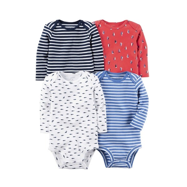 Shop Carter's Baby Boys' Multi-Pack Bodysuits, Shark, 18 ...