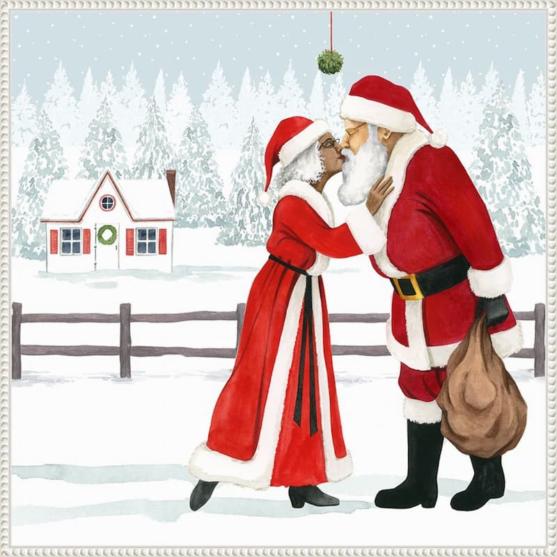 Christmas Love I by Grace Popp Framed Canvas Wall Art Print