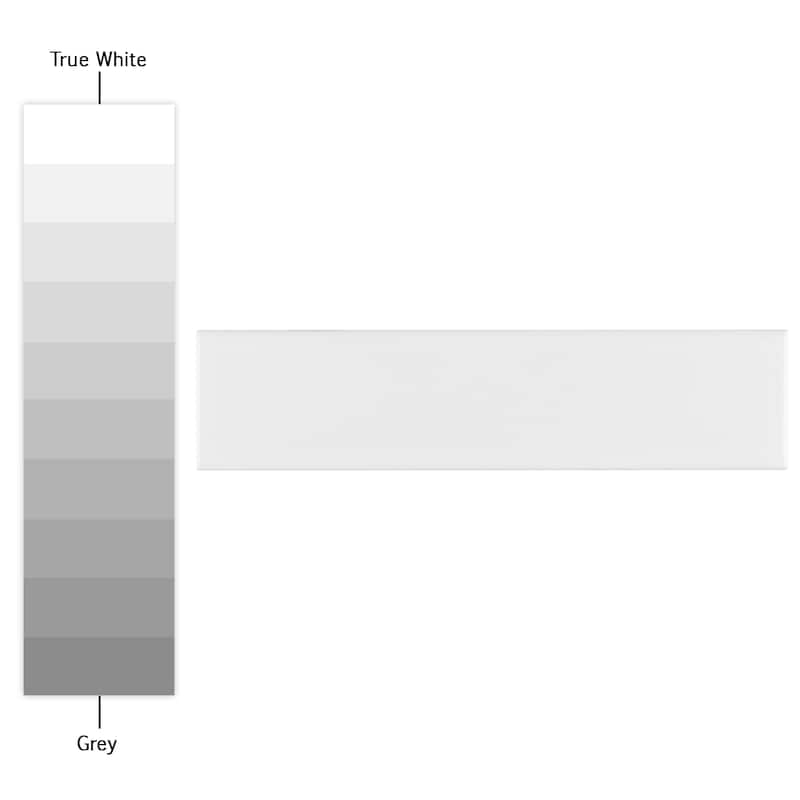 Merola Tile Metro Soho Subway Glossy White 1-3/4" x 7-3/4" Ceramic Floor and Wall Tile