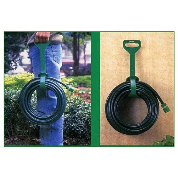 Pack of 2 Outdoor Garden Patio Flat Hose Reel Holder Carriers 23"