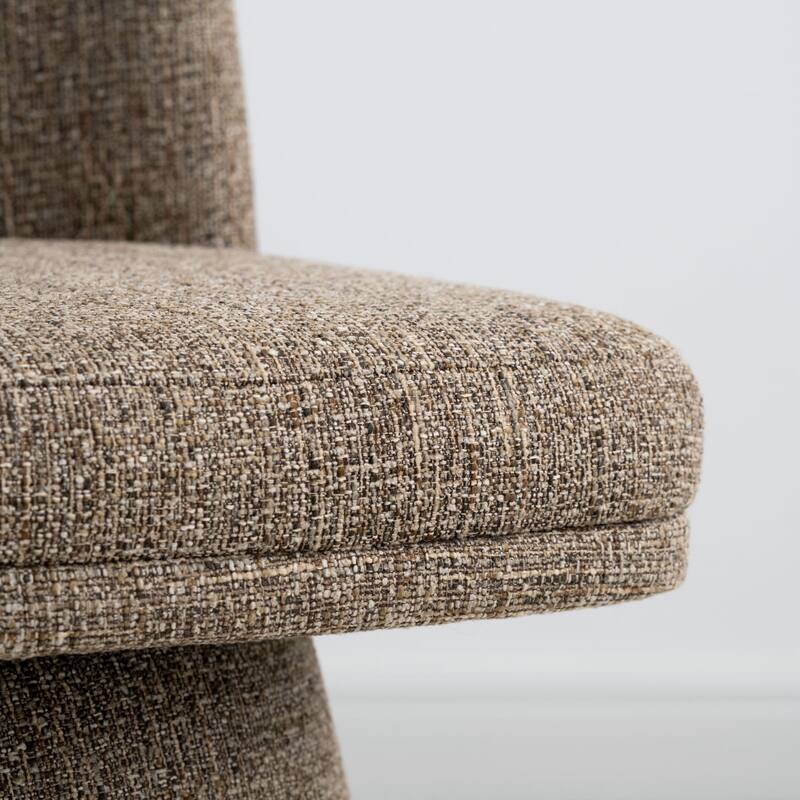 Upholstered Swivel Dining Chair(Set of 6)