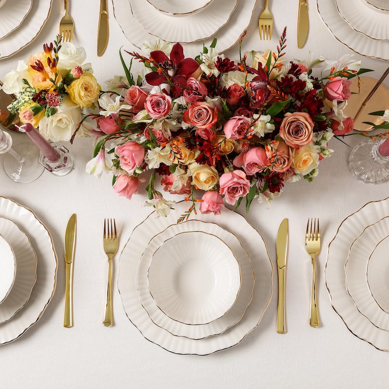 Christian Siriano Zinnia Porcelain Dinnerware Set