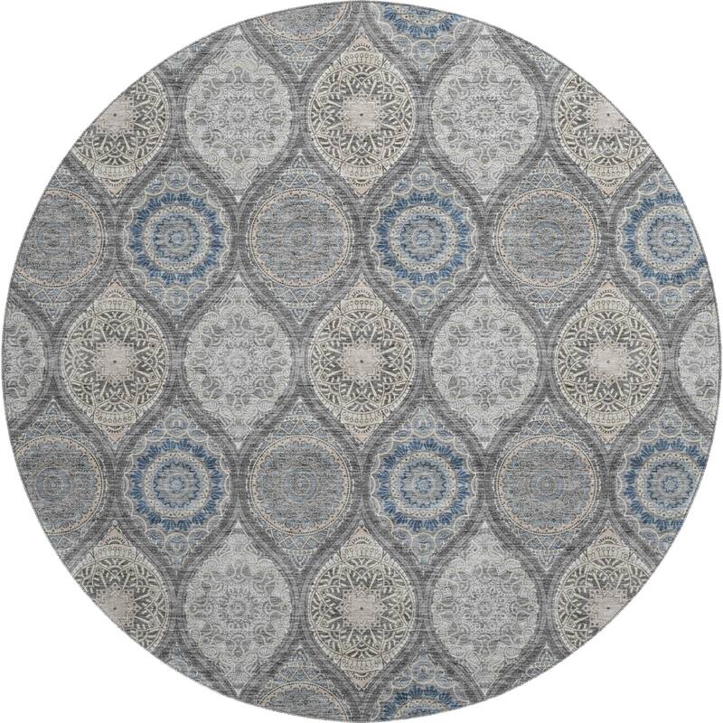 Premium Washable Super Soft Boho Mosaic Mayfield Rug