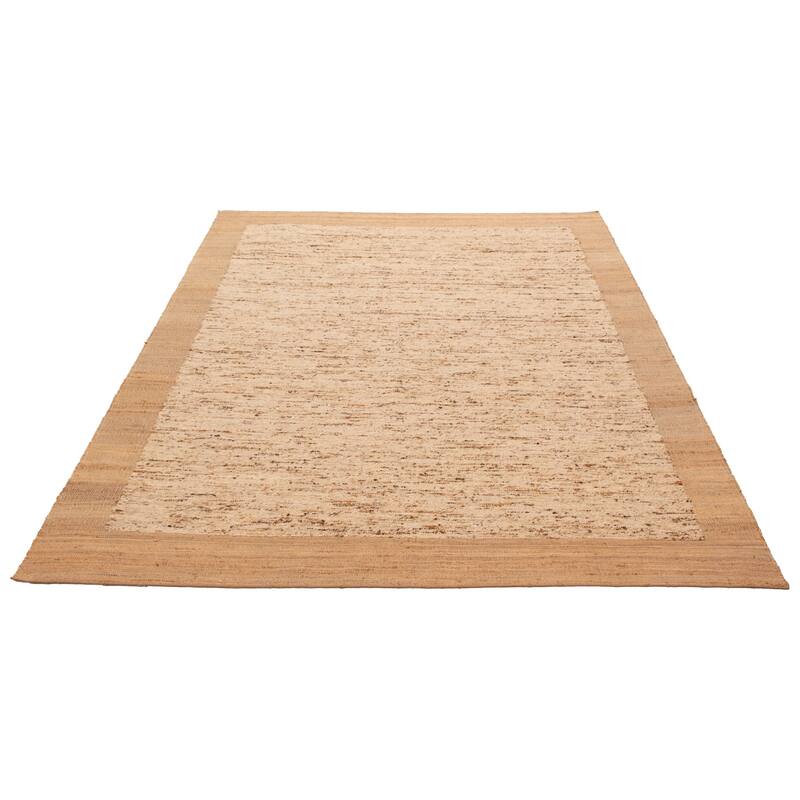 ECARPETGALLERY Hand Woven Zahara Ivory Dhurrie
