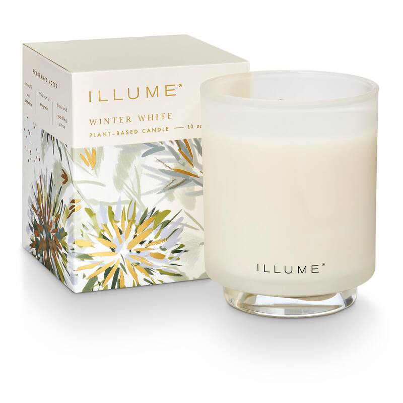 ILLUME Noble Holiday Winter White Candle