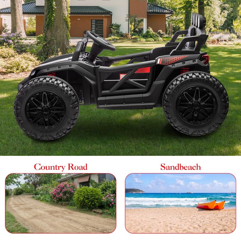 24V Ride on UTV,130w Electric Powered UTV
