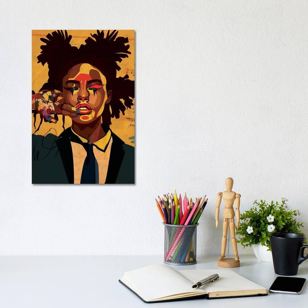 iCanvas "Painter Girl" by Dai Chris Art Canvas Print