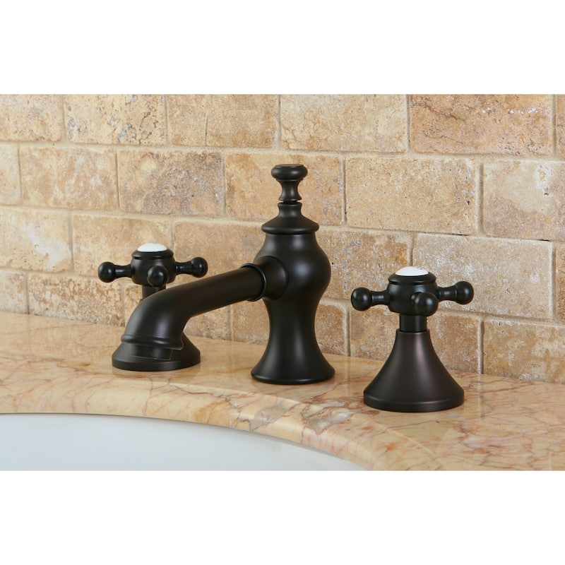 Kingston Brass English Country 8 in. Widespread Bathroom Faucet