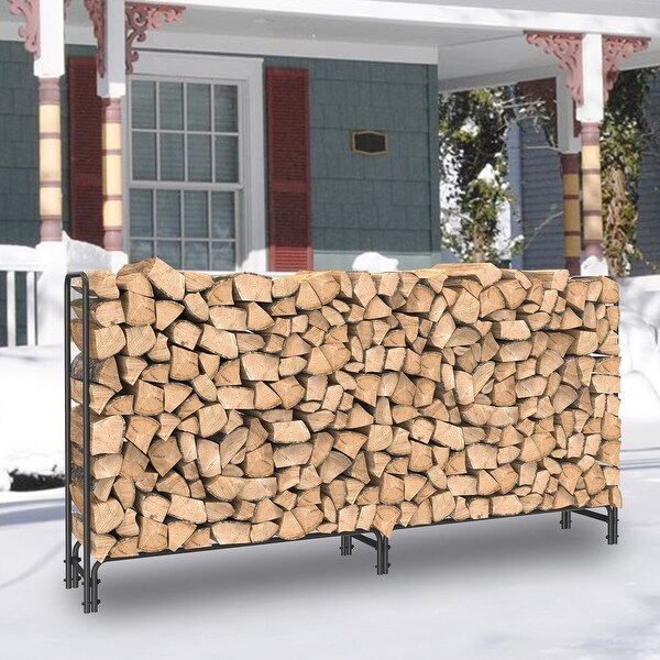 6 foot firewood rack best sale