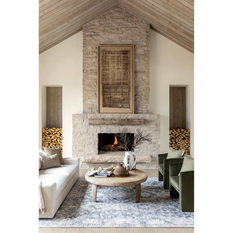 Livabliss x Vivir Lorelai Vintage Washable Area Rug