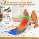 preview thumbnail 6 of 8, Gymax 4-in-1 Toddler Slide w/ Basketball Hoop & Ball Ring Toss Game