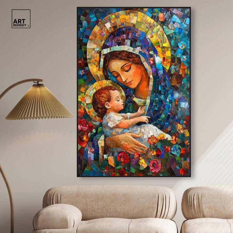 Glass Gospel II Canvas by Art Remedy