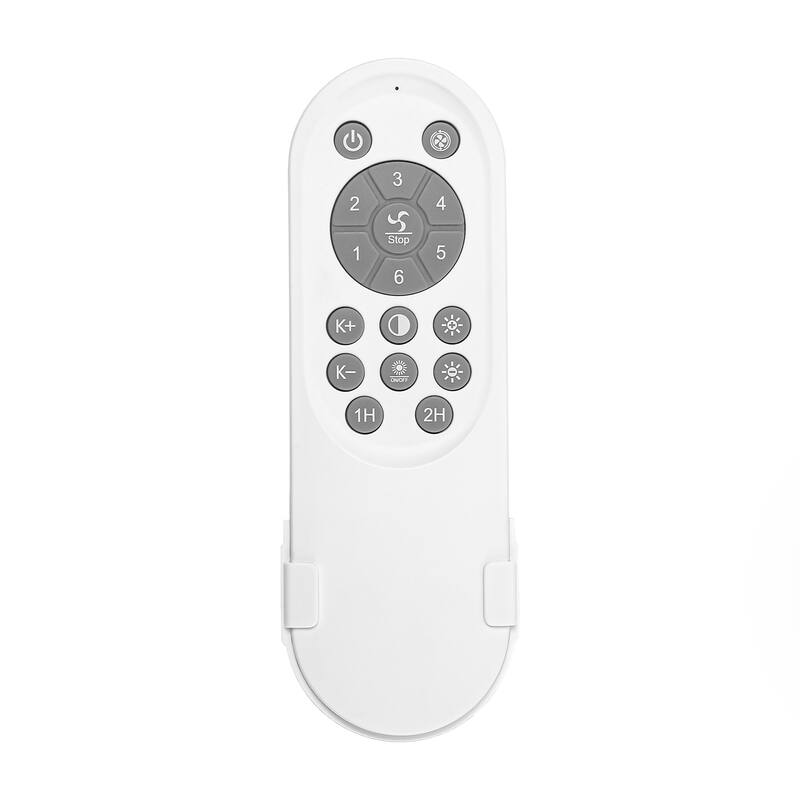 42" Modern Silver 3-Blades Ceiling Fan with Light and Remote, APP Control