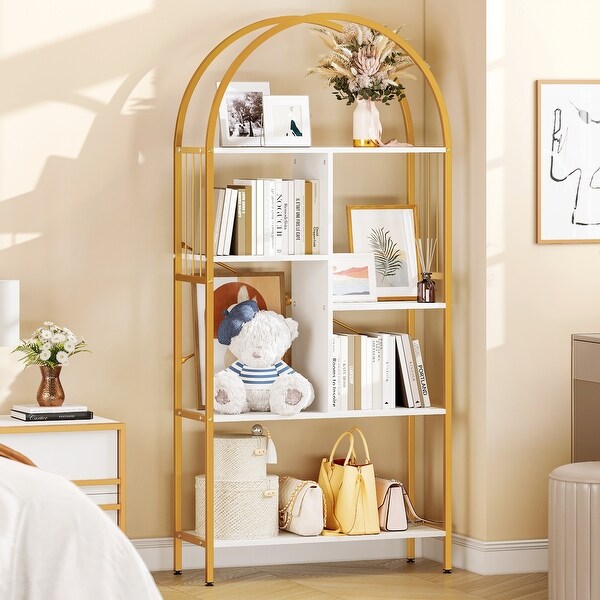 2024 Framed 5-Shelf Bookcase