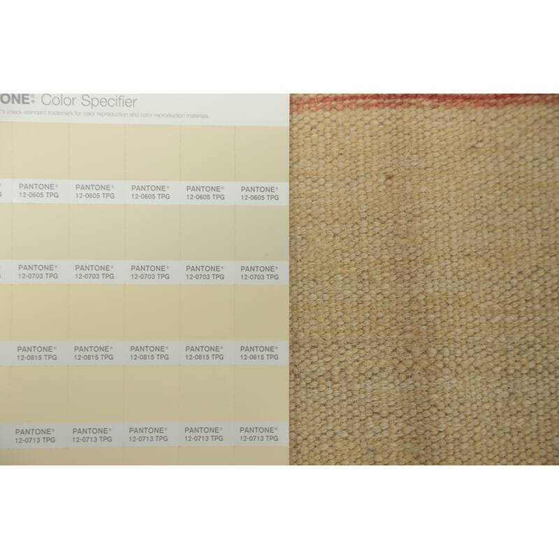 Hand Woven Southwestern Wool Multi-Colored Geometric Area Rug - 8' 1'' X 4' 11''