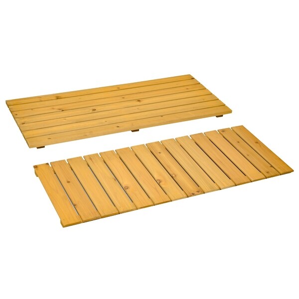 29 Gallon Garden Storage Bench with Waterproof Frame Large