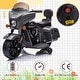preview thumbnail 34 of 43, Electric Ride-On Motorcycle for Kids - 6V Dirt Bike with USB, AUX, Music, and Headlight - Perfect for Toddlers Ages 1-3