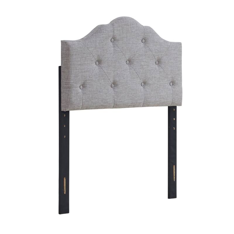 Charlie Upholstered Tufted Round Headboard