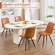 preview thumbnail 57 of 76, HOMYKA Modern Dining Chairs with Thick Cushions Set of 6