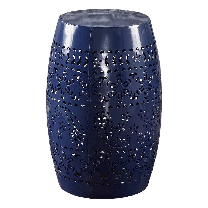 Christopher Knight Home Apollos Indoor 12" Lace Cut Iron Side Table