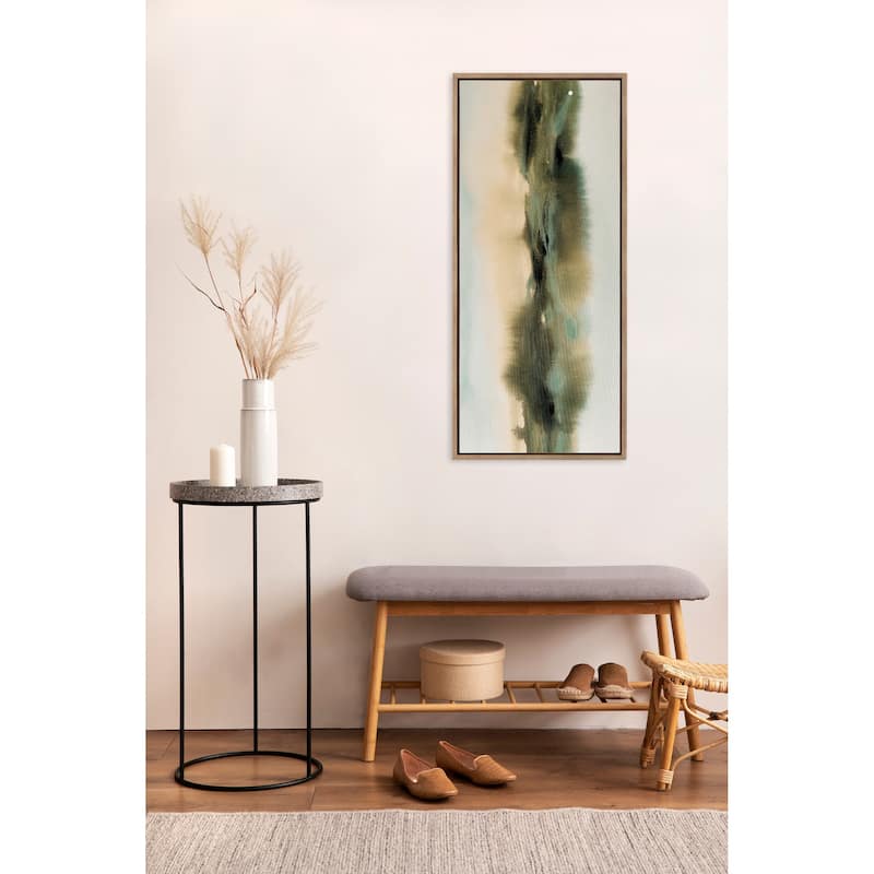Kate and Laurel Sylvie Tranquil Meadows Framed Canvas by Amy Lighthall