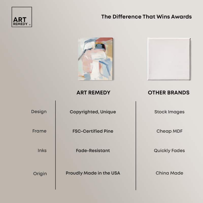 Dreamlike Palette II Canvas by Art Remedy, Gallery Wrapped