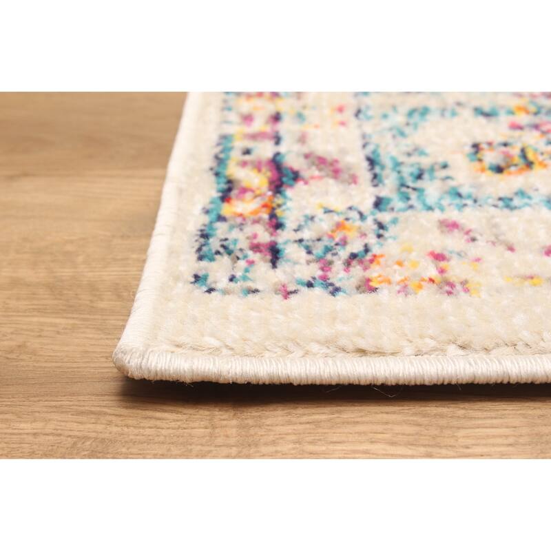 ECARPETGALLERY Machine Made Daria Grey Area Rug