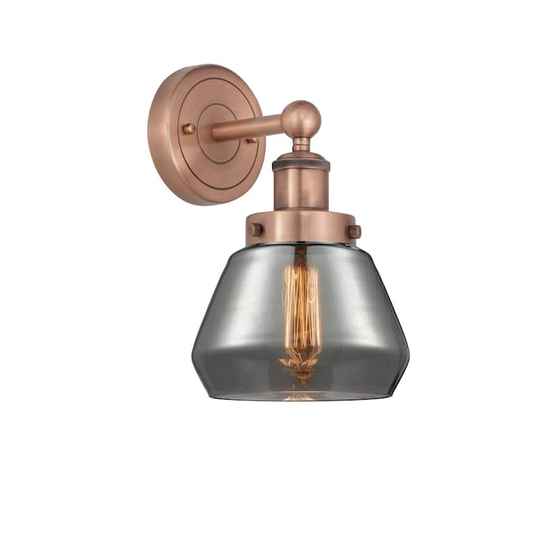 Innovations Lighting 616-1W-10-7 Fulton Sconce Fulton 10" Tall Wall